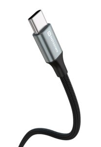 Swissten Textile II Type-C USB Cable - 71528203 - 1.5 Meter - Black 4 Swissten Textile II Type-C USB Cable - 71528203 - 1.5 Meter - Black - Image 4