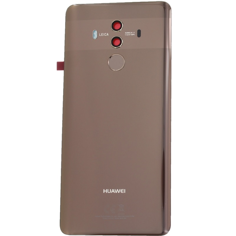 Huawei Mate 10 Pro (BLA-L29) Backcover - 02351RWF/02351RVW - Incl. Fingerprint Sensor And Camera Lens - Brown