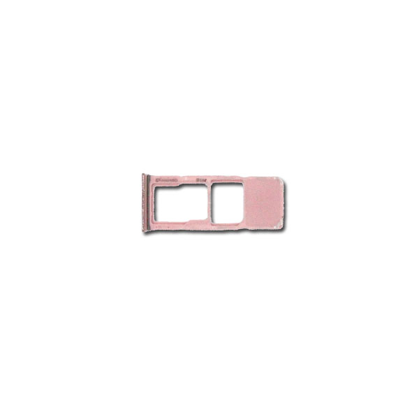 Samsung SM-A750F Galaxy A7 2018 Simcard holder + Memorycard Holder Pink