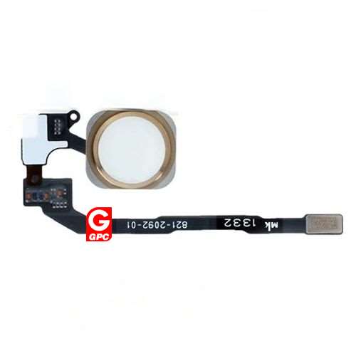 Apple iPhone 5S/iPhone SE Home button Flex Cable + Button  Gold
