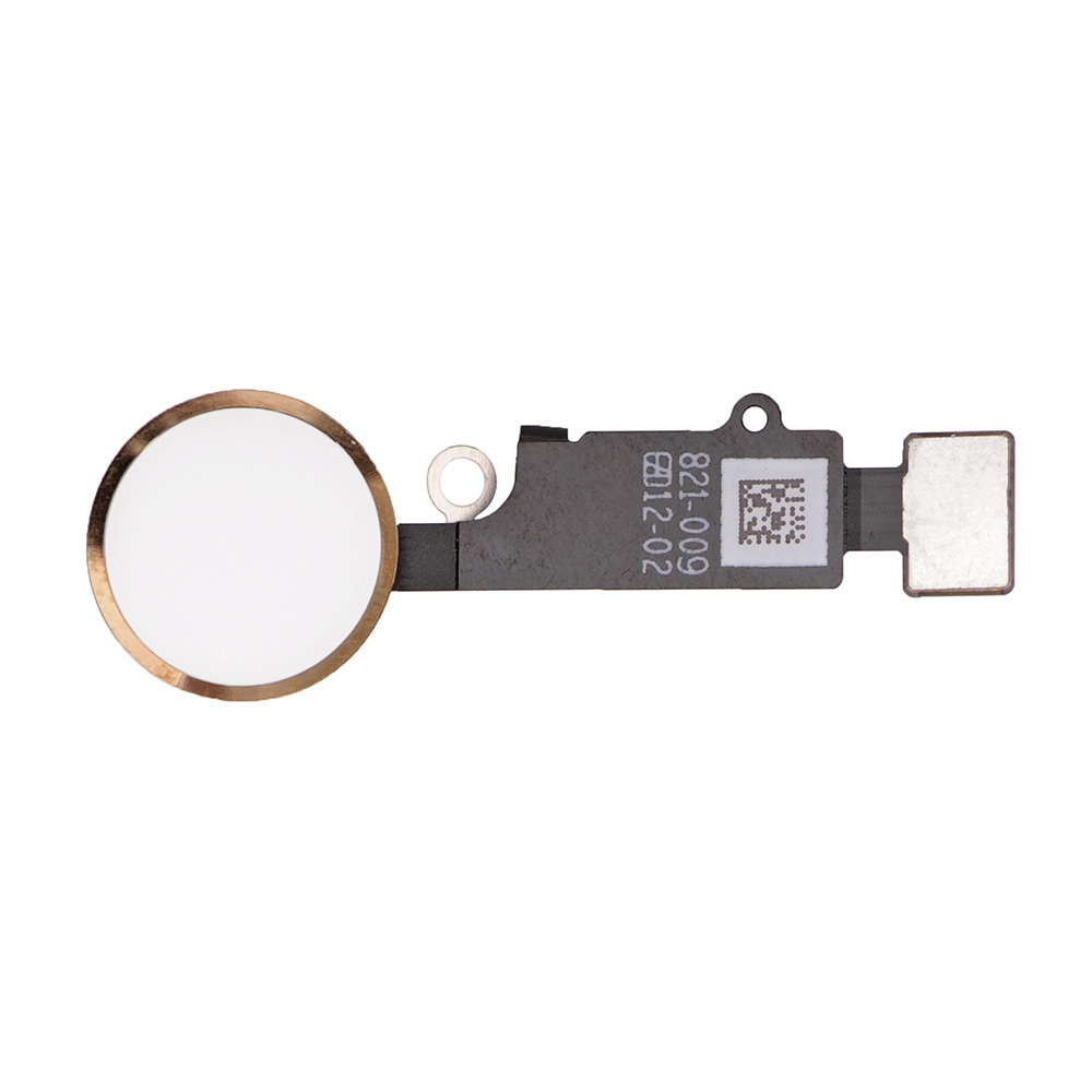 Apple iPhone 7/iPhone 7 Plus/iPhone 8/iPhone 8 Plus Home Button Flex Cable + Button - Gold