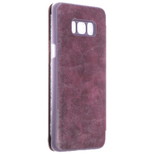XO Samsung G955F Galaxy S8 Plus Book Case XO-ZLS8P-BR Brown - Image 3