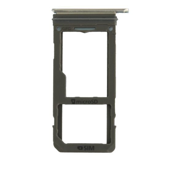Samsung G955F Galaxy S8 Plus/G950F Galaxy S8 Simcard holder + Memorycard Holder Gold