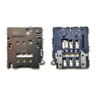 Samsung G928F Galaxy S6 Edge Plus Simcard reader Connector 3709-001886