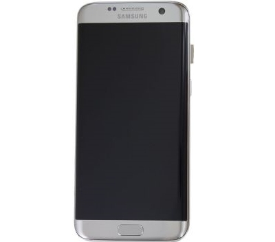 Samsung G935F Galaxy S7 Edge LCD Display + Touchscreen + Frame With Battery GH82-13389A Silver