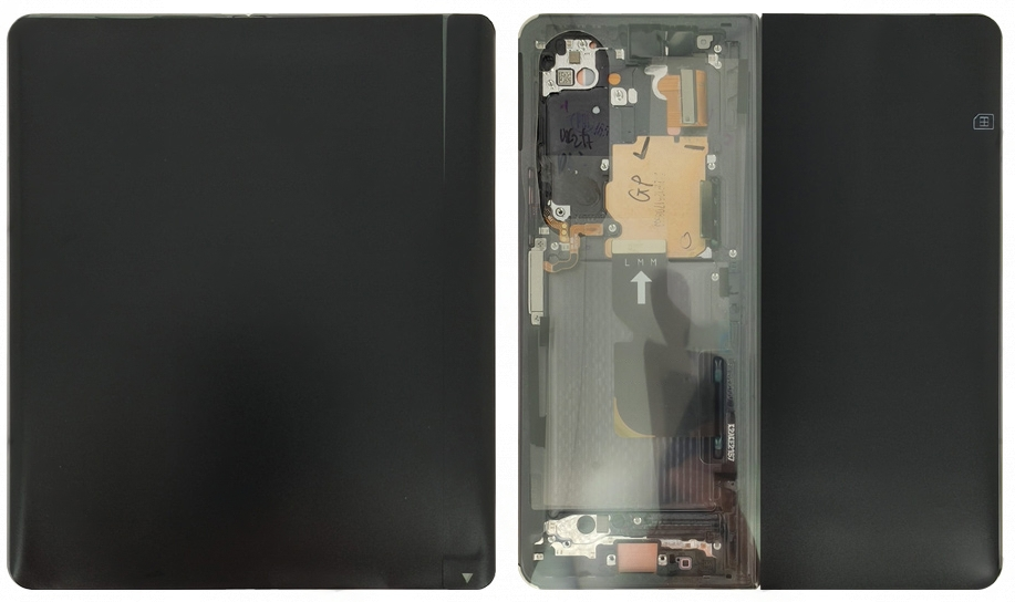 Samsung SM-F936B Galaxy Z Fold 4 LCD Display + Touchscreen + Frame - GH82-29461A/GH82-29462A/GH82-29463A - Black