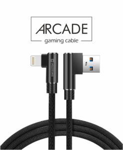 Swissten Arcade Gaming Lightning Cable - 71527700 - 1.2m - Black 2 Swissten Arcade Gaming Lightning Cable - 71527700 - 1.2m - Black - Image 2