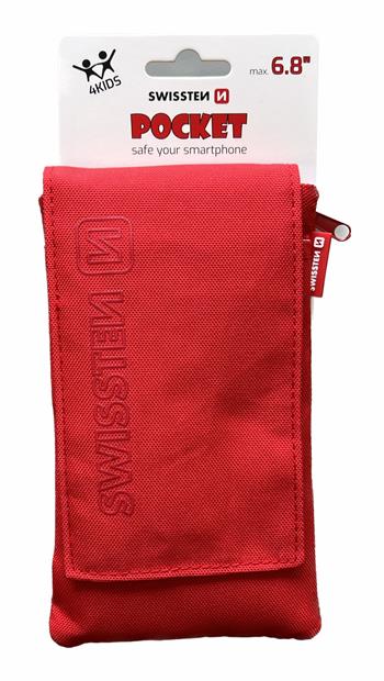 Swissten Pocket Case - 65300500 - 6,8" - Red 1 Swissten Pocket Case - 65300500 - 6,8" - Red