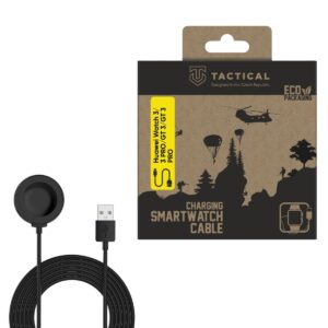 Tactical USB Charging Cable For Huawei Watch 3/3 PRO/GT 3/GT 3 PRO - 8596311156137 - Black 3 Tactical USB Charging Cable For Huawei Watch 3/3 PRO/GT 3/GT 3 PRO - 8596311156137 - Black - Image 3