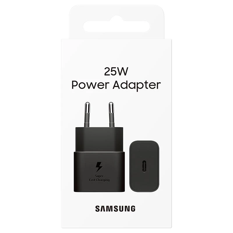Samsung 25W USB-C Power Adapter - EP-T2510NBEGEU/GP-PTU022HEIBQ - Bulk Original - Black 3 Samsung 25W USB-C Power Adapter - EP-T2510NBEGEU/GP-PTU022HEIBQ - Bulk Original - Black - Image 3