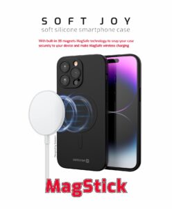 Swissten iPhone 16e Soft Joy Magstick Case - 35500125 - For Magsafe Charging - Black 3 Swissten iPhone 16e Soft Joy Magstick Case - 35500125 - For Magsafe Charging - Black - Image 3