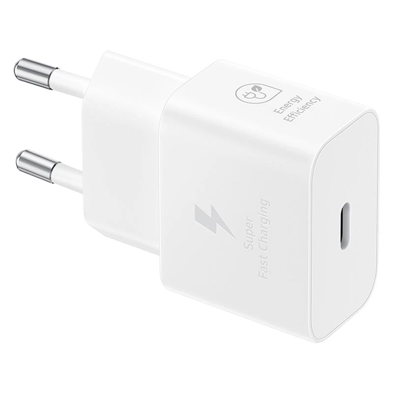 Samsung 25W USB-C Power Adapter - EP-T2510NWEGEU/GP-PTU022HEIWQ - Bulk Original - White 1 Samsung 25W USB-C Power Adapter - EP-T2510NWEGEU/GP-PTU022HEIWQ - Bulk Original - White