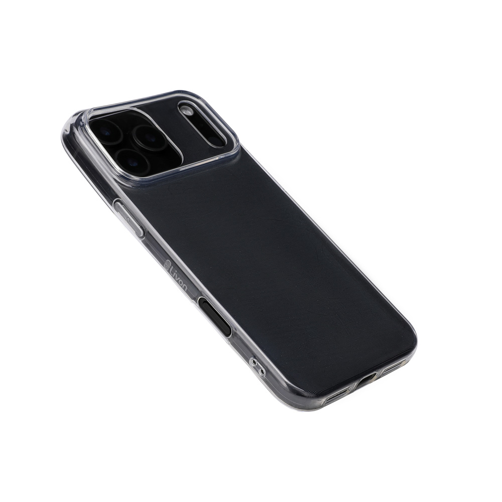 Livon iPhone 17 Pro Gelskin - Transparant 4 Livon iPhone 17 Pro Gelskin - Transparant - Image 4