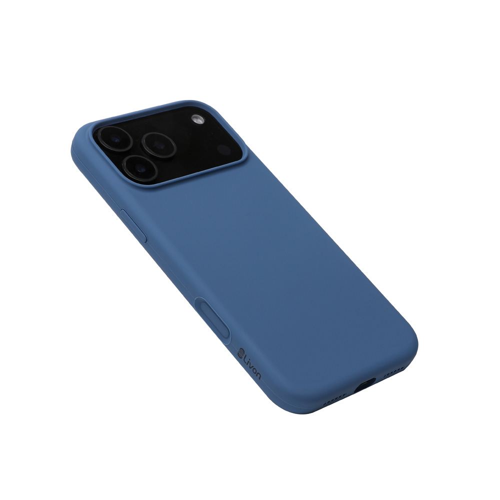 Livon iPhone 17 Pro SoftSkin - Denim Blue 6 Livon iPhone 17 Pro SoftSkin - Denim Blue - Image 6
