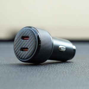 Swissten Dual USB-C Car Charger (50W) - 20111905 - Black 6 Swissten Dual USB-C Car Charger (50W) - 20111905 - Black - Image 6