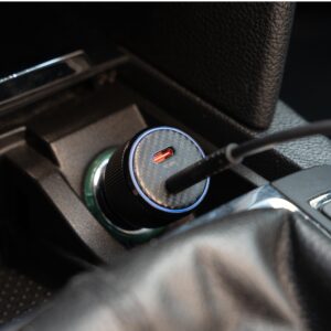 Swissten Dual USB-C Car Charger (50W) - 20111905 - Black 5 Swissten Dual USB-C Car Charger (50W) - 20111905 - Black - Image 5