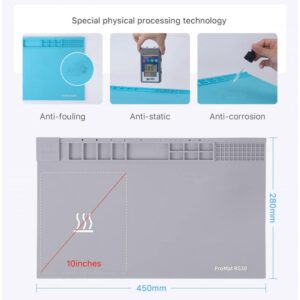 Refox RS30 ESD Repair Heating Mat - Green 2 Refox RS30 ESD Repair Heating Mat - Green - Image 2