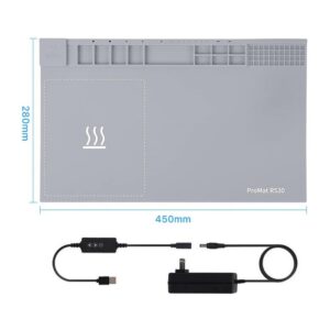 Refox RS30 ESD Repair Heating Mat - Green 3 Refox RS30 ESD Repair Heating Mat - Green - Image 3