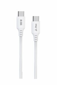 iPeax 100W USB-C To USB-C Cable - 90010109 - 1.5 meter - White 3 iPeax 100W USB-C To USB-C Cable - 90010109 - 1.5 meter - White - Image 3