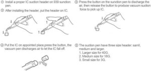 BEST Mini Vacuum Suction Pen - BST-939 - Silver 3 BEST Mini Vacuum Suction Pen - BST-939 - Silver - Image 3